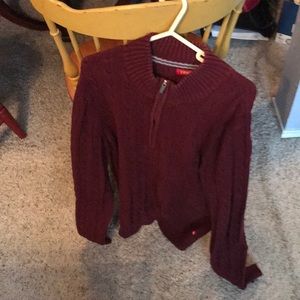 Men’s izod  burgundy sweater